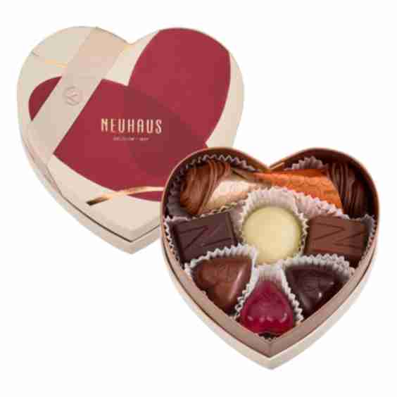 Valentine Small Assorted Chocolate Heart Box