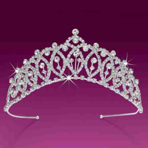 Crystal Crown Rhinestone Pageant Tiara