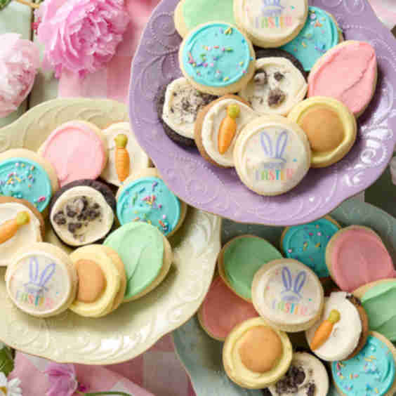 48 Piece Easter Cookies Auto-Delivery