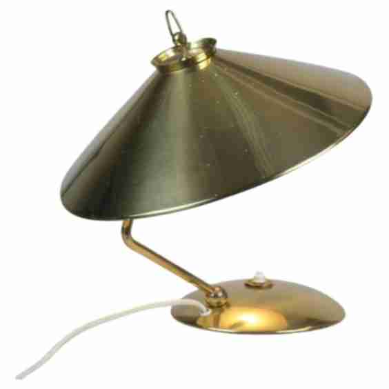 Rare Perforated Table Lamp 