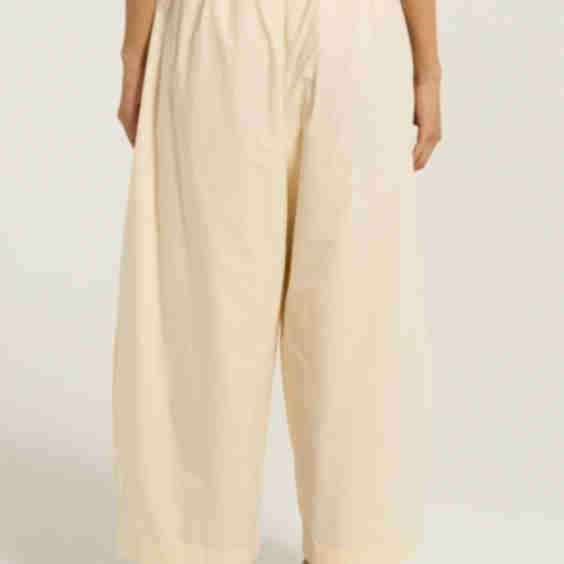 Abi Barrel Trousers, 95.4% Cotton, 4.6 % Linen