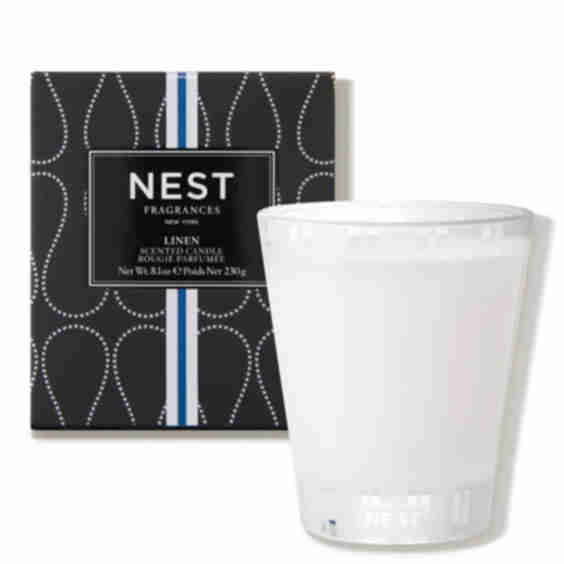 Linen Scented Candle