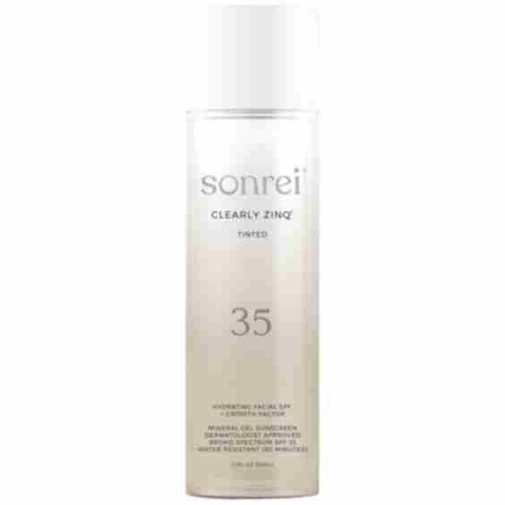 Clearly Zinq Tinted Hydrating Facial SPF 35 + Growth Factor Mineral Gel Sunscreen 50ml