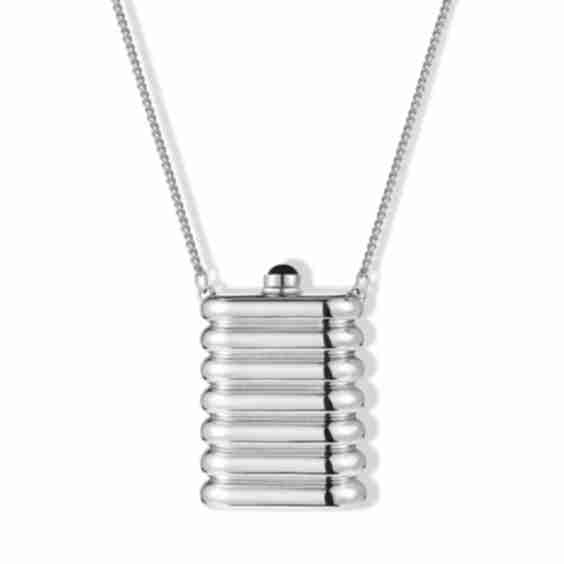 Silver Jar For Essential Oils