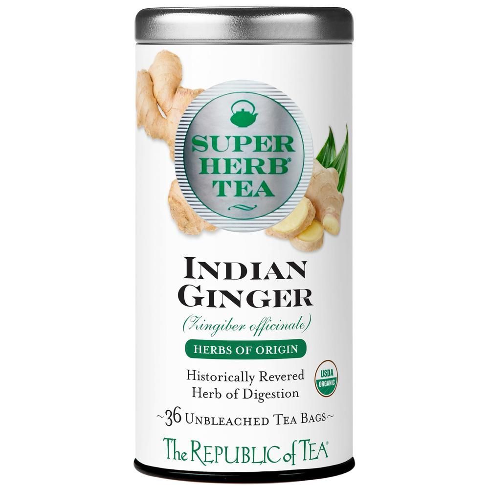 Organic Indian Ginger SuperHerb Herbs of Origin Tea Bags