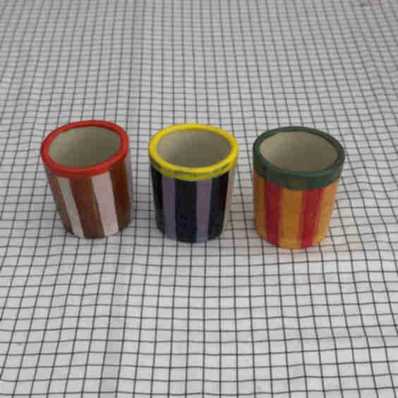 Stripey Espresso Cups