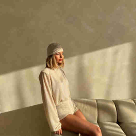 The Shimmer Long Sleeve Top