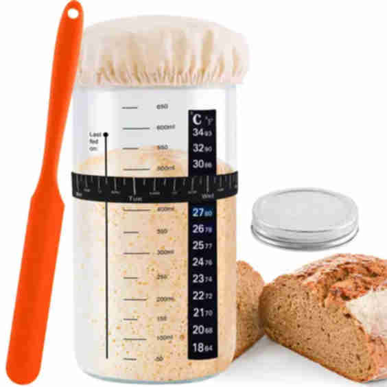 Sourdough Starter Jar Kit