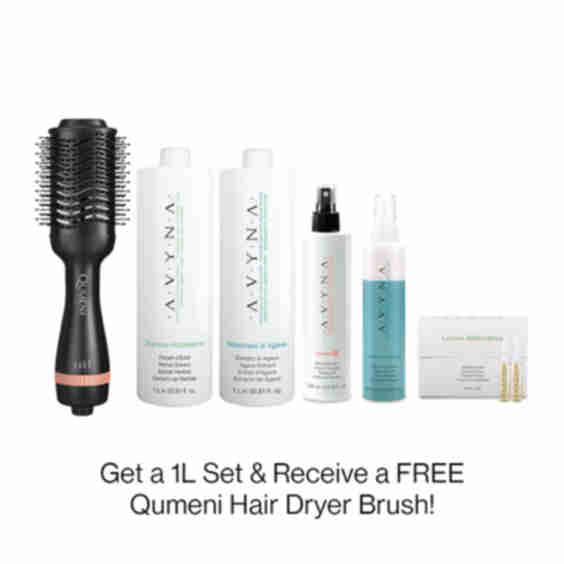Hair Loss Natural Hair Set 1000 Ml Dryer Brush