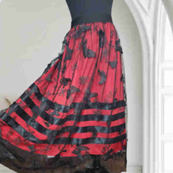 Crimson Flyers Skirt