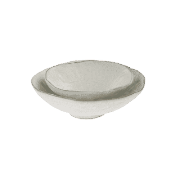 Footed Pebble Bowl