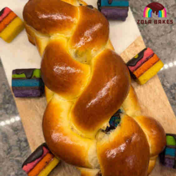 Zola Bakes x Noosh Kneads Knotted Loaf