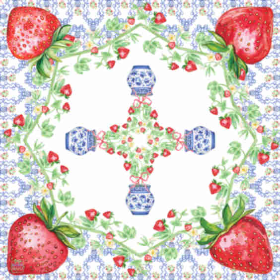 Strawberry Fields Doormat