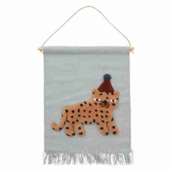 Wall Hanger Leopard 59 X 50 cm
