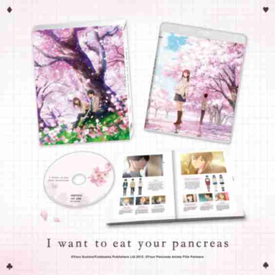 I Want to Eat Your Pancreas Blu-Ray CD