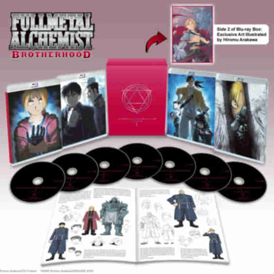 Fullmetal Alchemist Brotherhood Box Set 1 Blu Ray