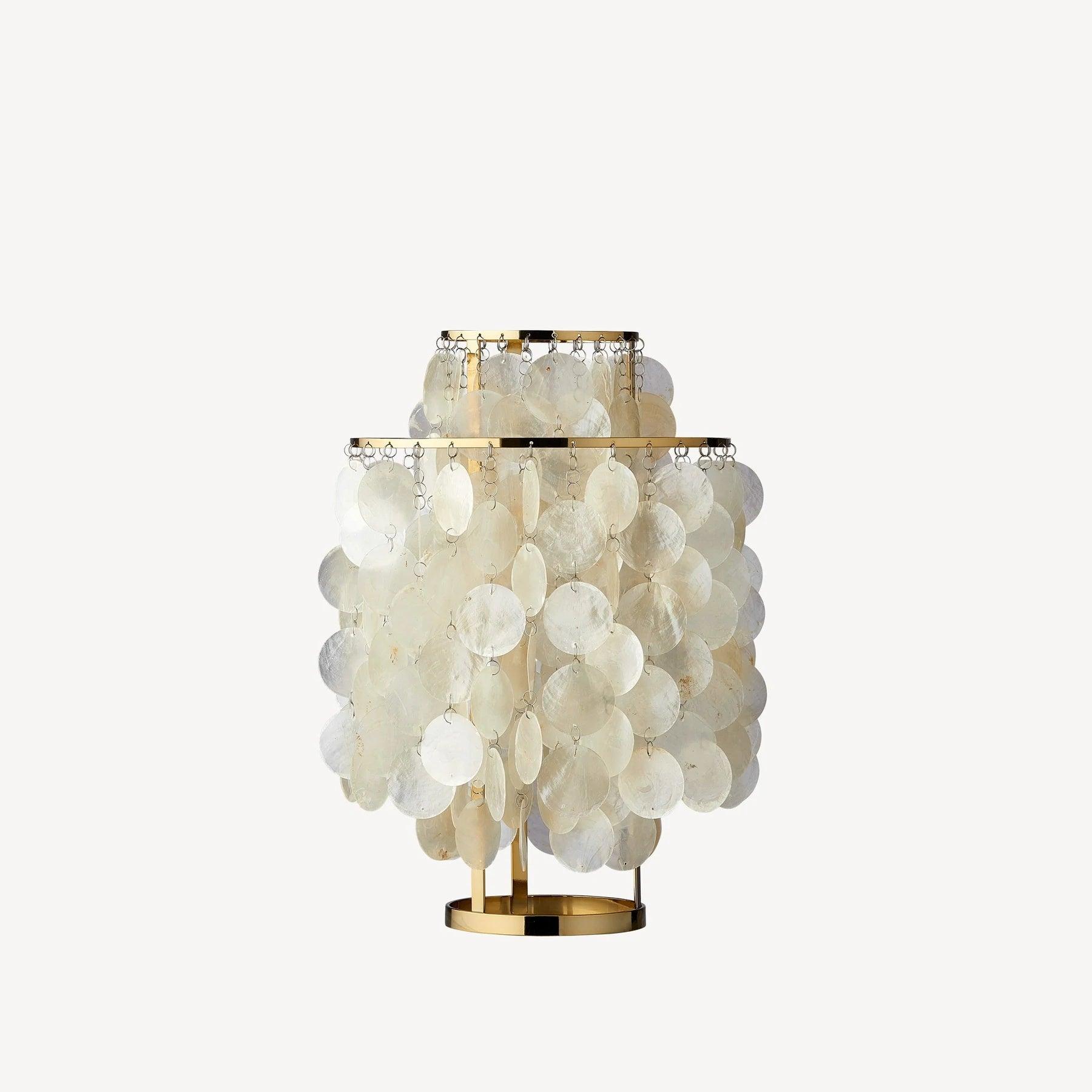Round Shell Work Lamp Table Lamp