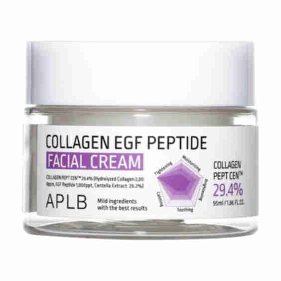 Creme Pour Le Visage Aux Peptides De Collagene Egf 55 Ml