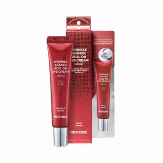 Pretty Skin  Wrinkle Eraser Roll On Eye Cream Retinol 30ml
