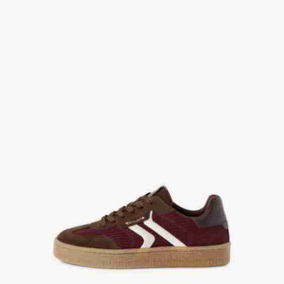 Ledersneaker -Rot
