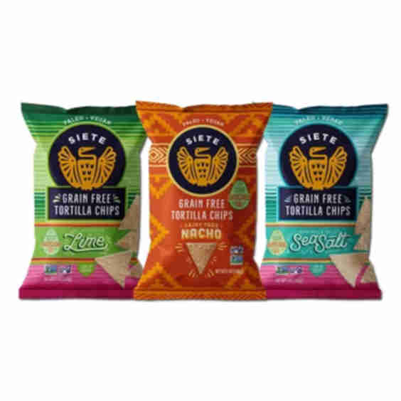 Lime Tortilla Chips + Sea Salt Tortilla Chips + Nacho Chips