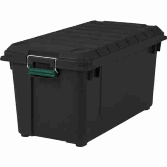 IRIS x Remington 82qt Heavy Duty Plastic Storage Tote Bin With Lid