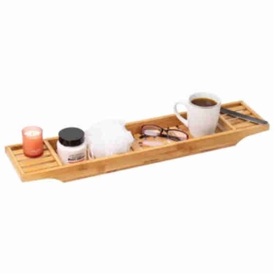 Bamboo Bathroom Organizer