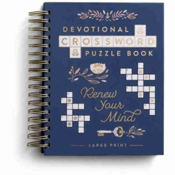 Devotional Crossword Puzzle Book Renew Your Mind