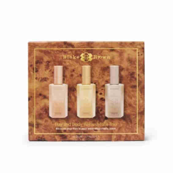 Mini Hair And Body Refresh Mist Trio - Sandalwood Vanille - Wild Nectar Santal - Bergamot Woods - 3 Ct/1.7Oz