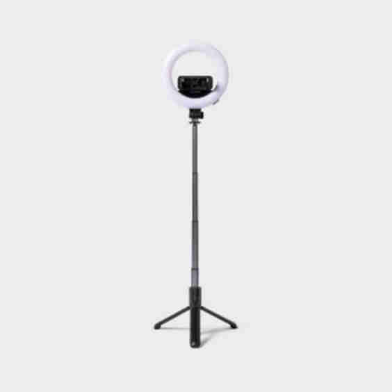 Tripod Selfie Stick With Led Ring Light