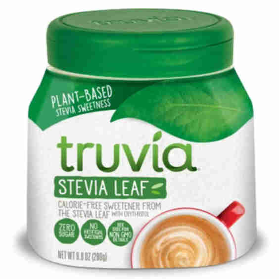 Calorie-Free Sweetener Jar from the Stevia Leaf