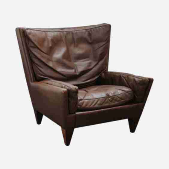 1960s Illum Wikkelso V11 Lounge Chair
