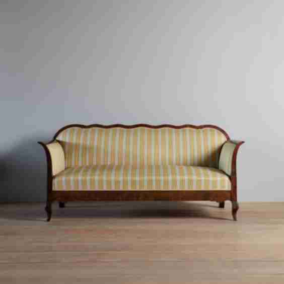 20th-Century Birch Frame Sofa