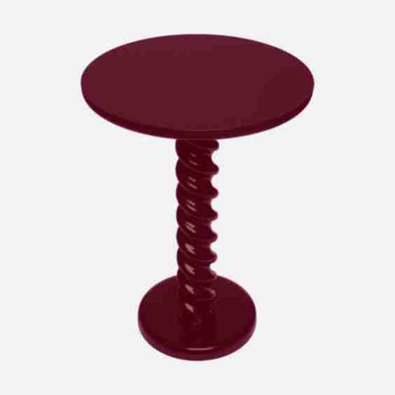 The Lacquered Screw Table