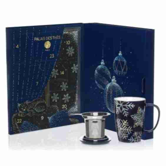 Tea Lovers Bundle Tea Advent Calendar & Holiday Infuser Mug