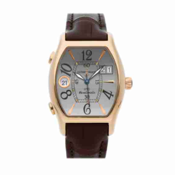 Pre-Owned Ulysse Nardin Michelangelo UTC Dual Time 226-68/582