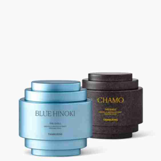 PHC Hand Cream Set(Blue Hinoki+Chamo 15mL)
