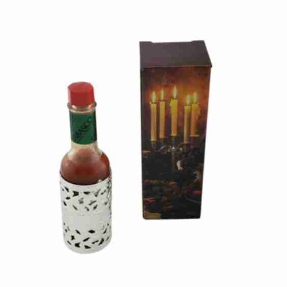Queen Anne Tabasco Sauce Holder Inc 5fl oz Classic Hot Sauce. SKU #: 0/701CLASSIC.