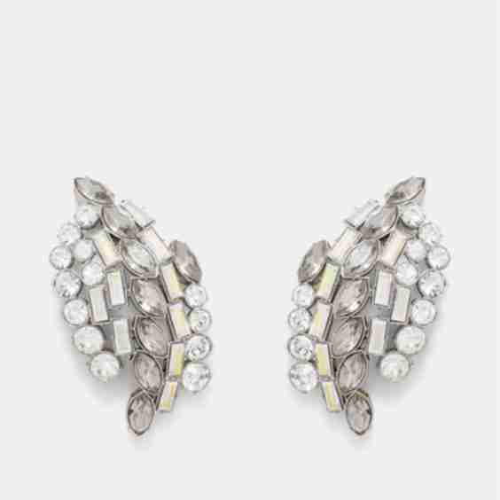 Love To Love You Large Crystal Stud Earrings