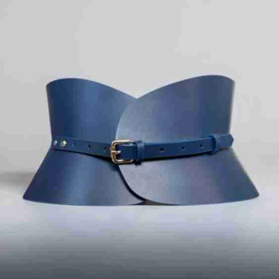 Leather Hourglass Corset Belt