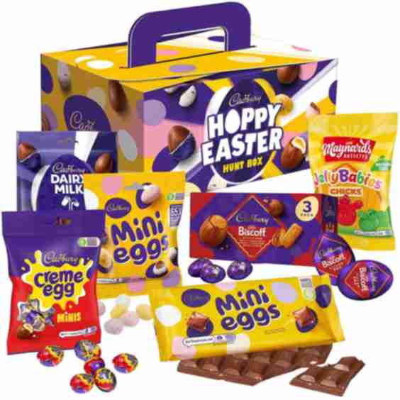 Hoppy Chocolate Easter Egg Hunt Gift Box