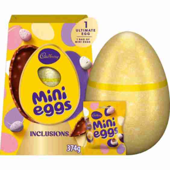 Ultimate Mini Eggs Inclusion Chocolate Easter Egg Xxl 374 G