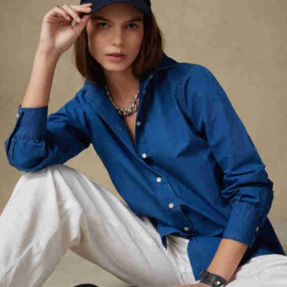 Albane Indigo Shirt