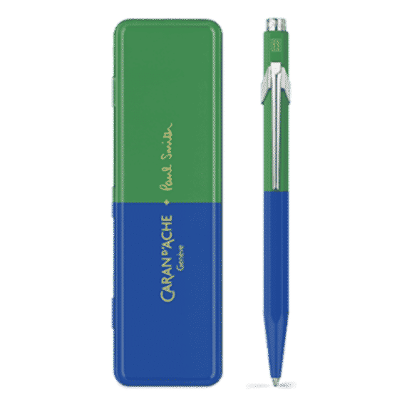 849 Paul Smith Cobalt Blue Emerald Green Ballpoint Pen Special Edition