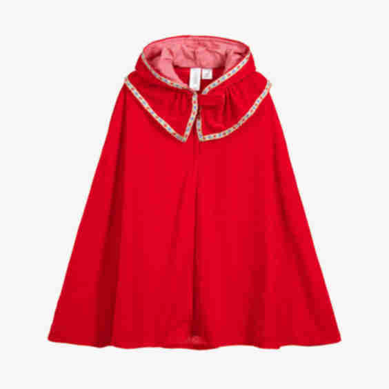 Riding Hood Velour Cape