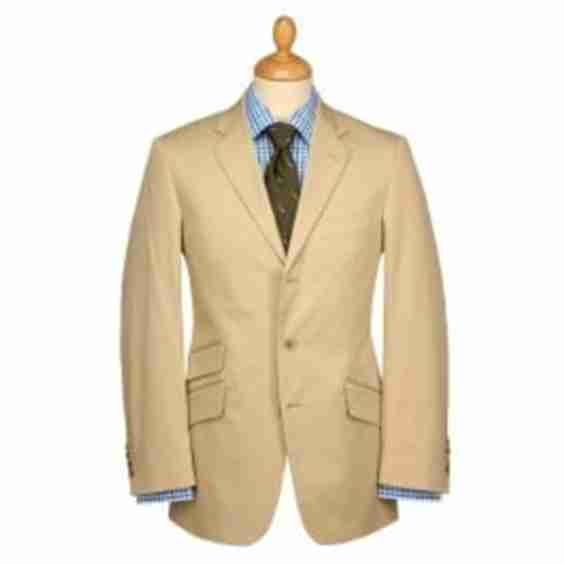 Khaki Thomas Gabardine Drill Jacket