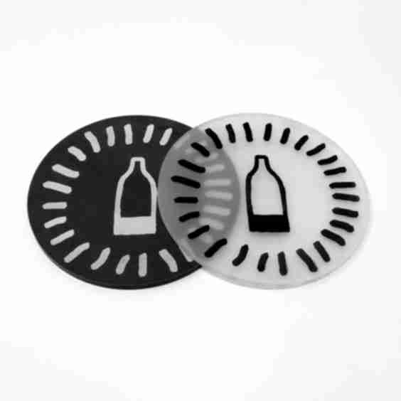 Fillicone Coaster 100% waste silicone