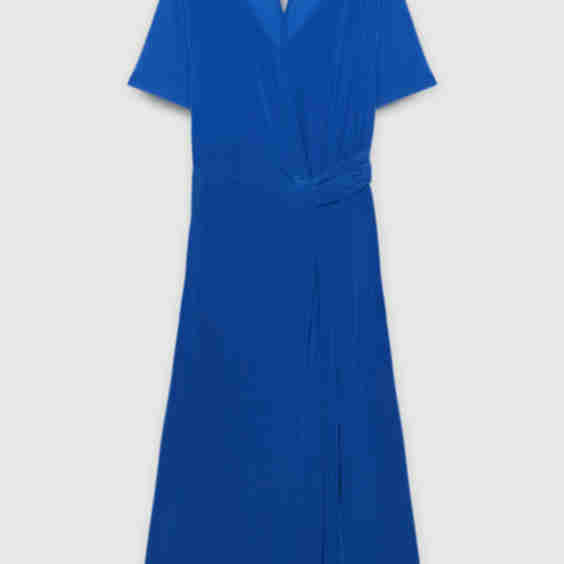 Jersey Dress with Side Loop