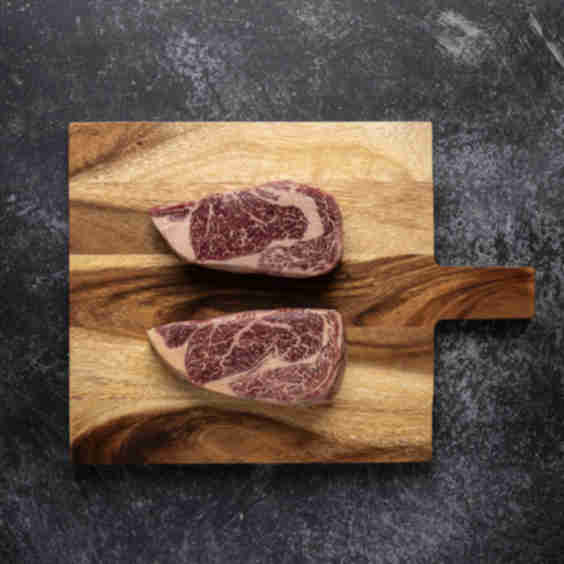 Wagyu Ribeye Steaks (MBS 9+)
