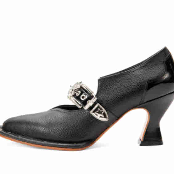 Damsel Lara Western Mary Jane Heels